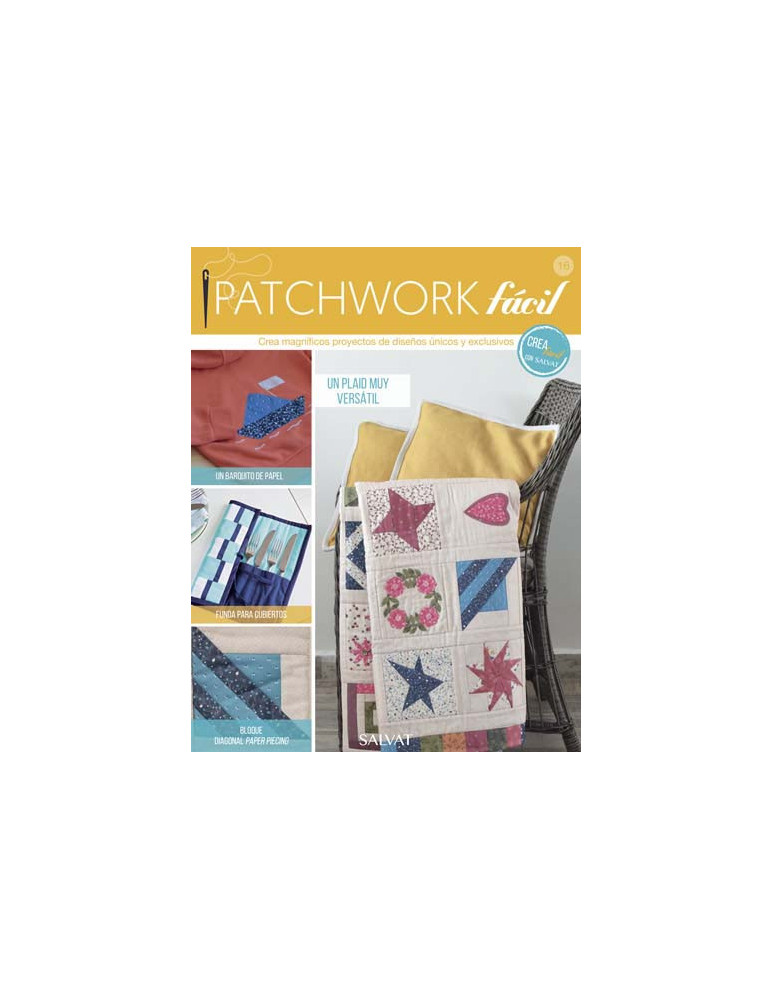 DIAGONALES DE PATCHWORK SENCILLAS 