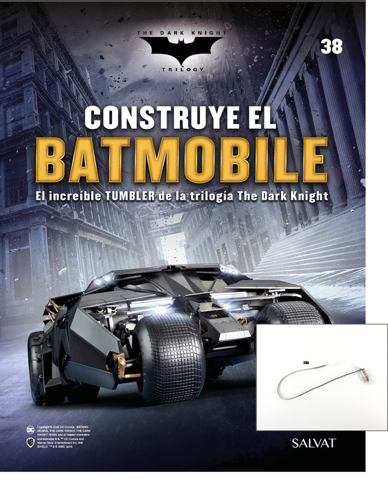 Fascículo Nº 38 + el motor vertical de tu Batmobile