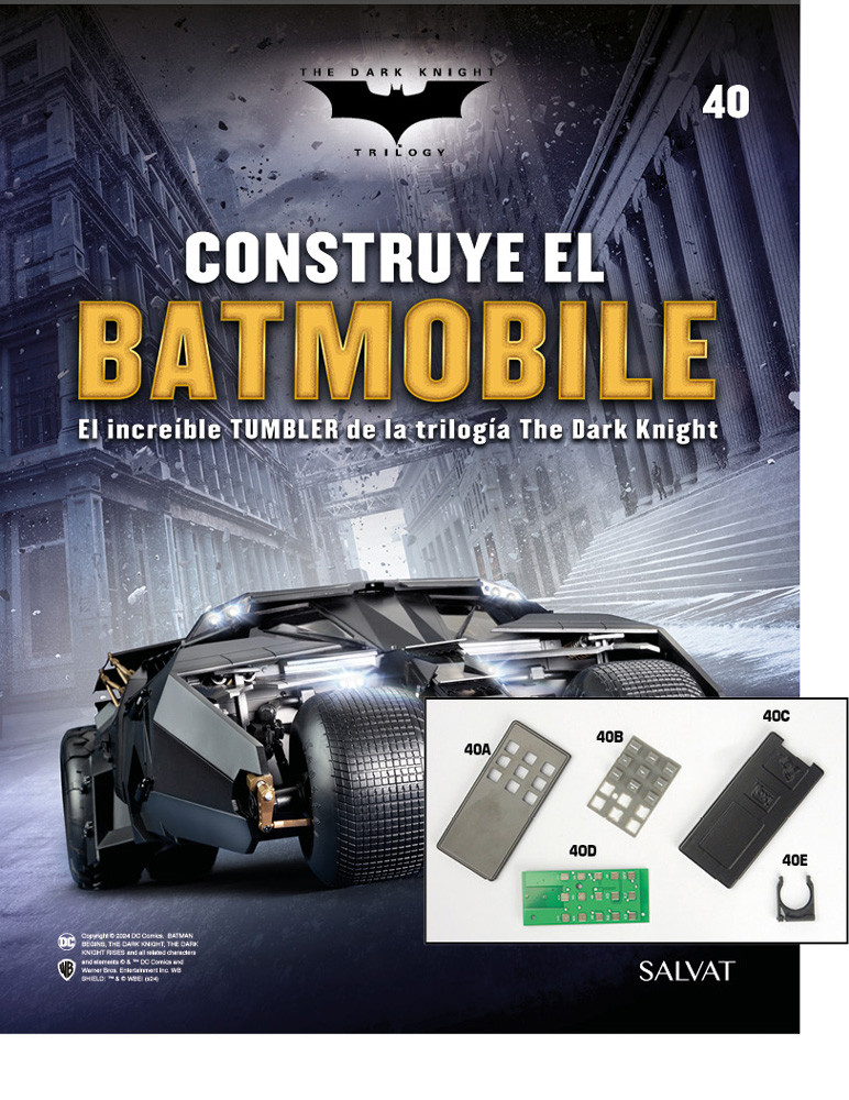 Fascículo Nº 40 + el mando a distancia de tu Batmobile