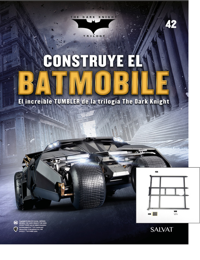 Fascículo Nº 42 + la base del chasis de tu Batmobile