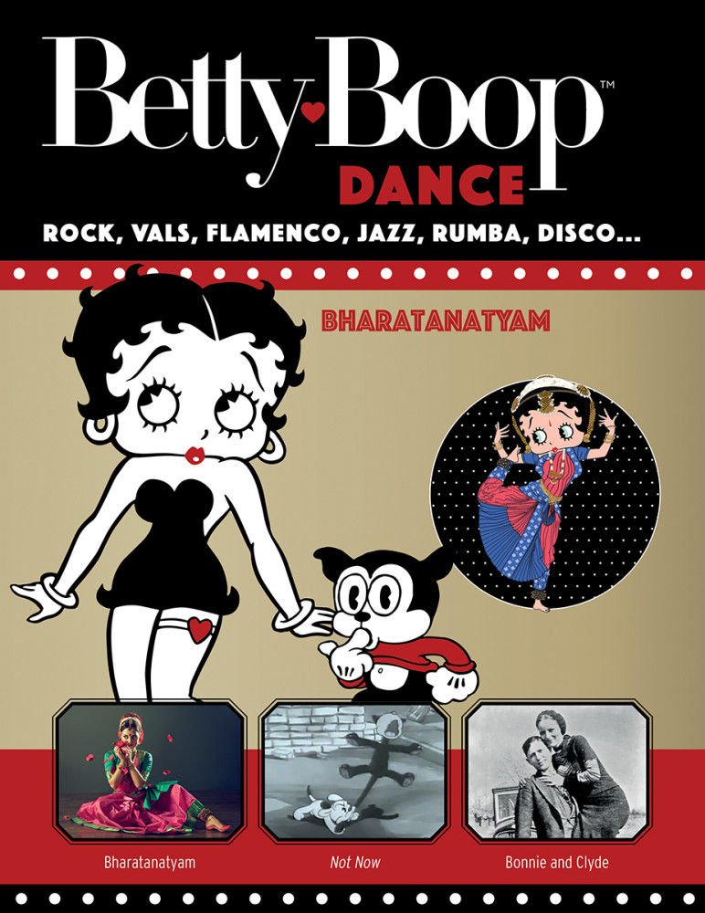 Betty Boop. Bharatanatyam