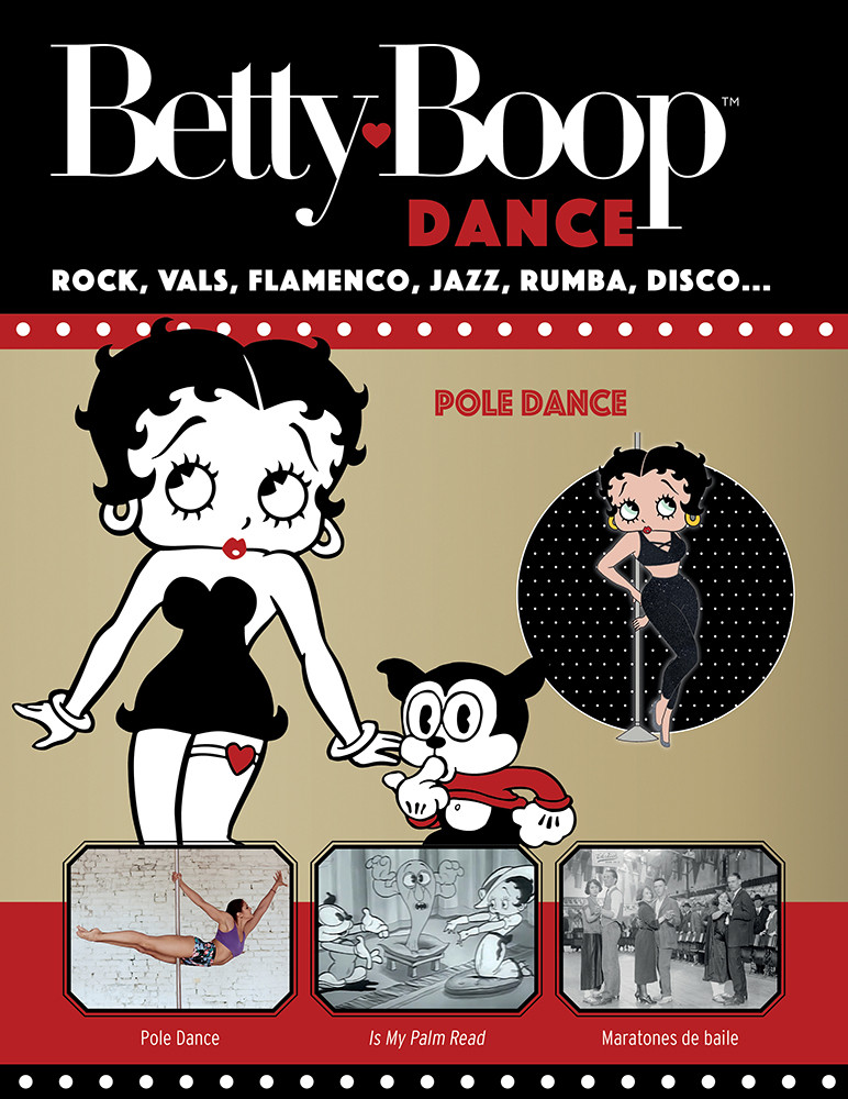 Betty Boop. Pole dance