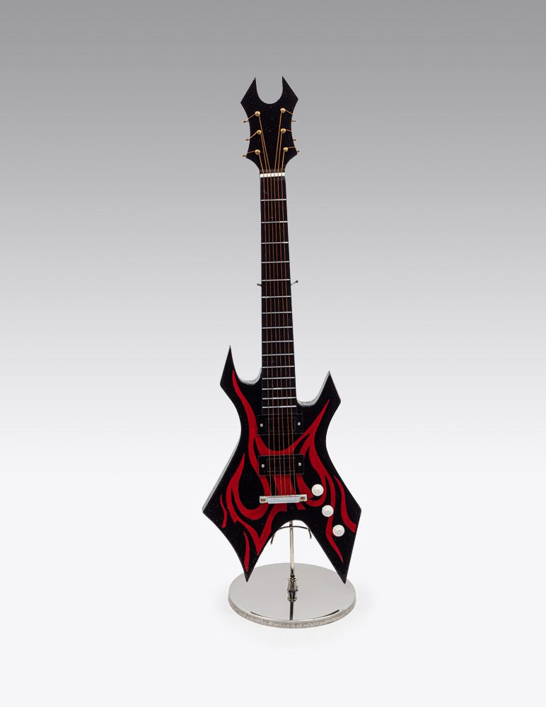 Figura Guitarra Heavy Metal. Speed Metal