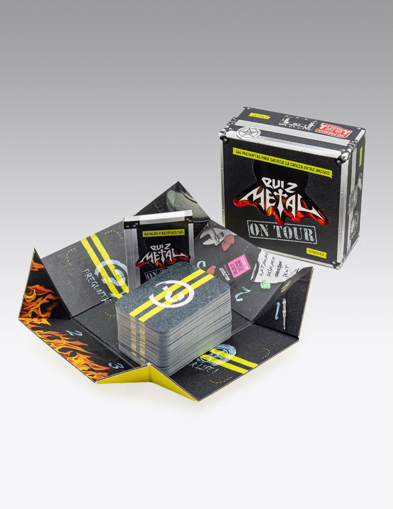 Juego de Cartas Metal Planet