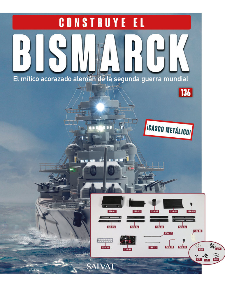 Construye el Bismarck Nº 136