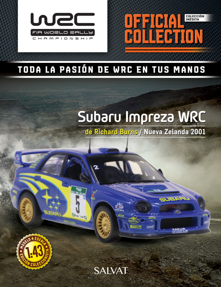 Subaru Impreza WRC de Nueva Zelanda 2001