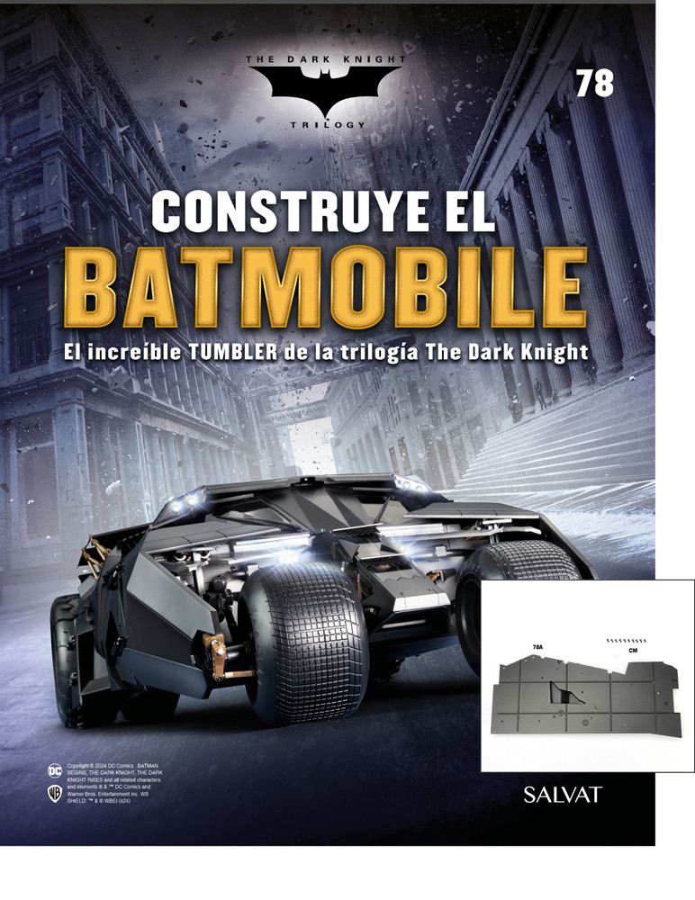 Fascículo Nº 78 + el mamparo izquierdo de tu Batmobile